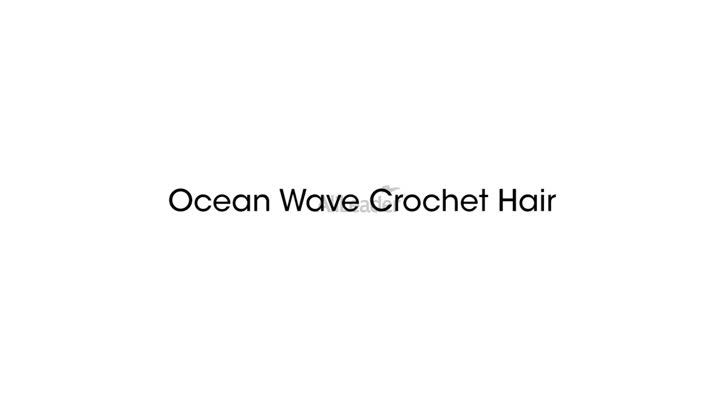 pelo de ganchillo de ola oceánica