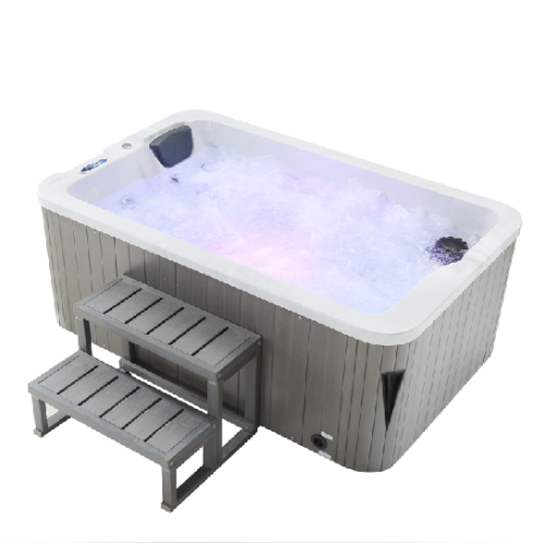 Beste Hydrotherapie -Whirlpools Acryl Balboa Zwei -Personen -Whirlpool mit 2 Liegestern