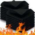 Αισθητή άνθρακα πυρκαγιά πυρκαγιά κουβέρτα έκτακτης ανάγκης ασφαλείας πυροσβεστικές κουβέρτες 3mm 5mm πάχος πυρκαγιάς προστατευτικό προστατευτικό mat1