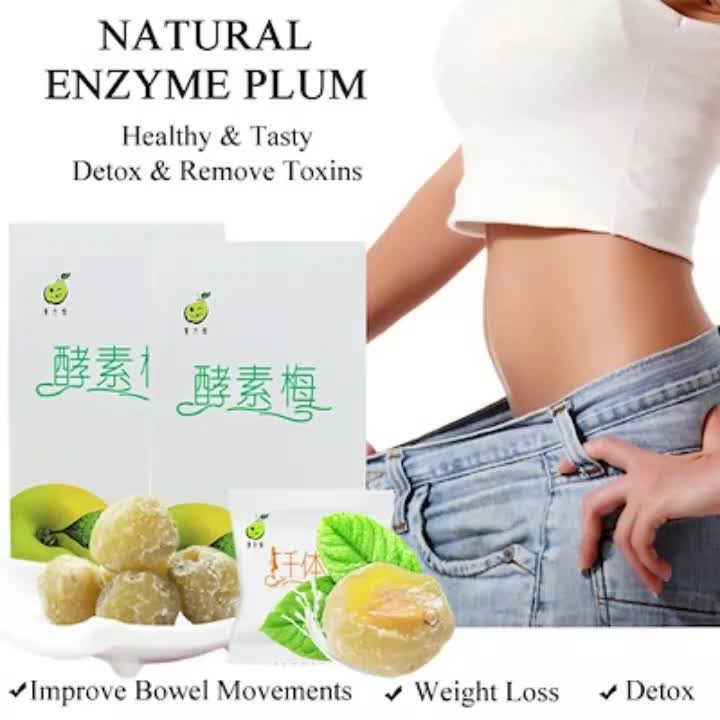 OEM Green Health Fat Burning Face Slimming Organic Green Enzyme Plum Perte Perte Perte Plum1