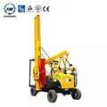 Factory Direct Vibro Hammer Installation Mini Fence Hydraulic Press Pile Driver Machine1
