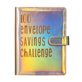 Customized PU Leather 100-Day Book Envelope Savings Challenge Money Notebook and Budget Binder1