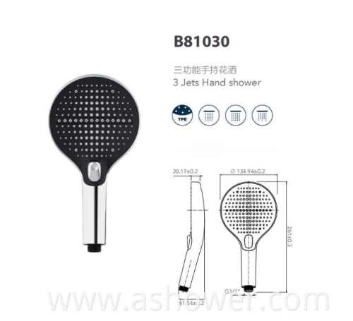 Water-Saving Innovation: The Sustainable Three-Function Hand Shower