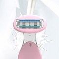 New Mini Women's Razor with Surrounding Lubricant Strip for Body Hair Removal1