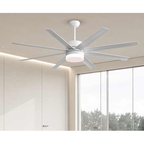 Un incontournable pour la vie intelligente: ventilateur de plafond intelligent à 5 vitesses avec des lumières LED pour créer un environnement confortable pour vous