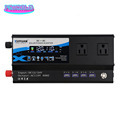 2000W Universal 12V/24V to 110V/220V Dual Voltage Vehicle-Mounted Inverter with 4 USB Ports and Lamp1