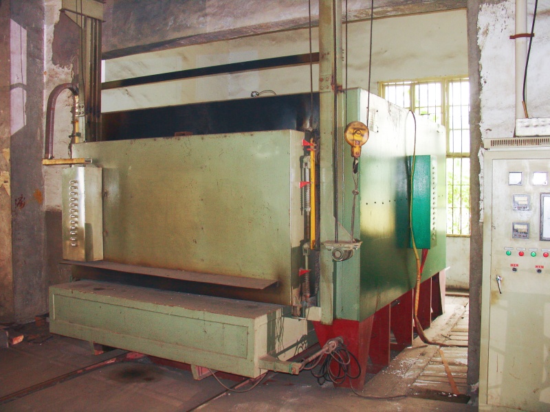 Full fiber trolley furnace