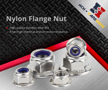 nylon flange nut