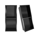 Custom 20x50cm Mirror Polished Stainless Steel Double Shelves for Bathroom Wall Niche1