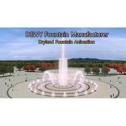 Дөңгелек тоған музыка фонтаны
