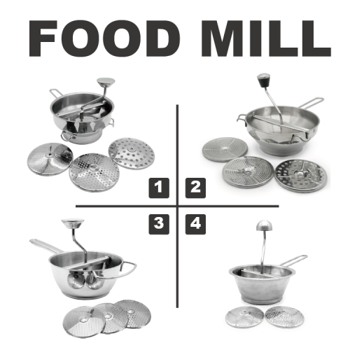 Stainless Steel Food Mill Design Highlights