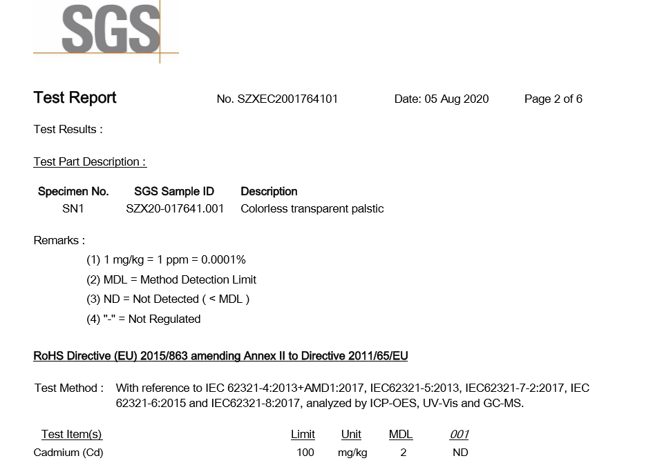 Certificates Hony Engineering Plastics Co.,Ltd.