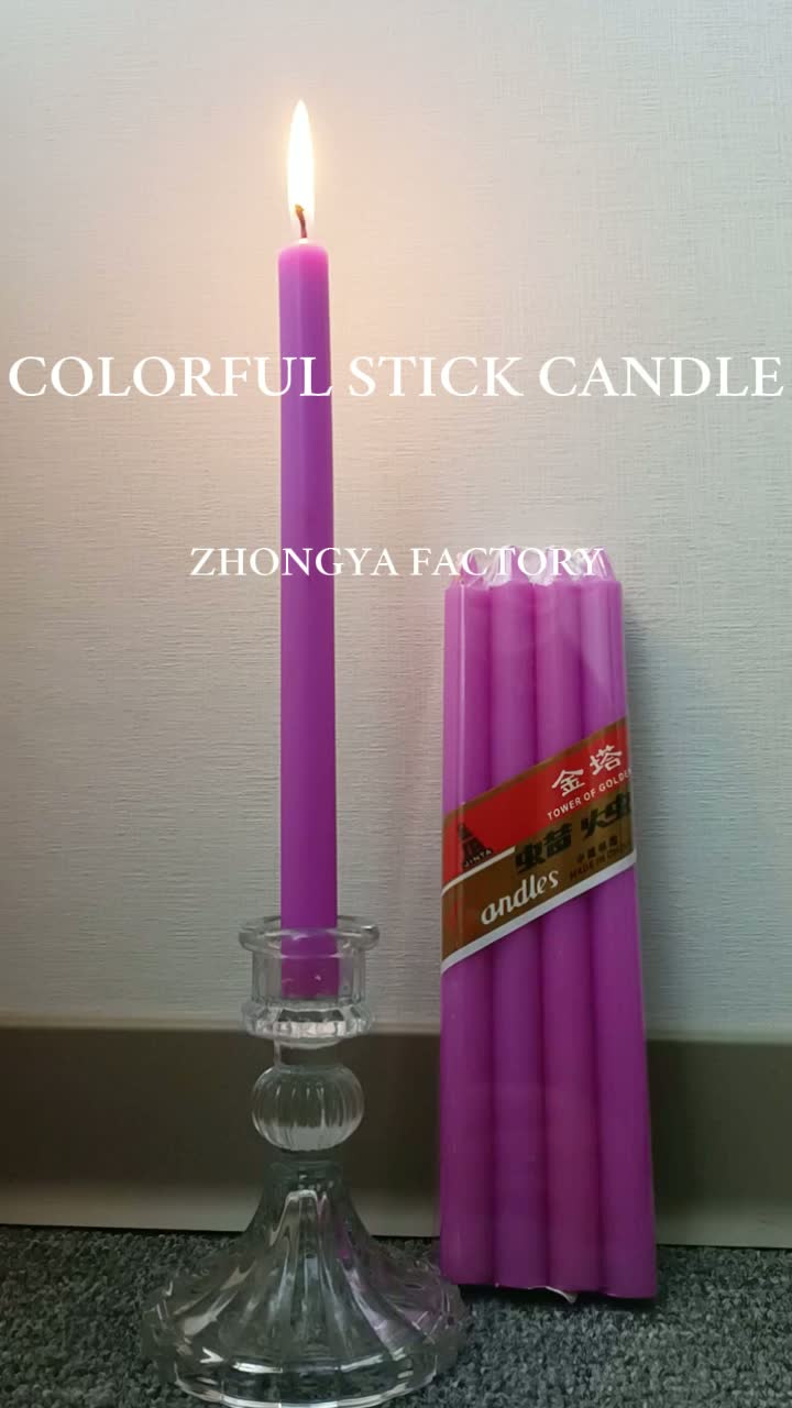 Betty purple candle