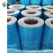 Micro-corrugated aluminum coil