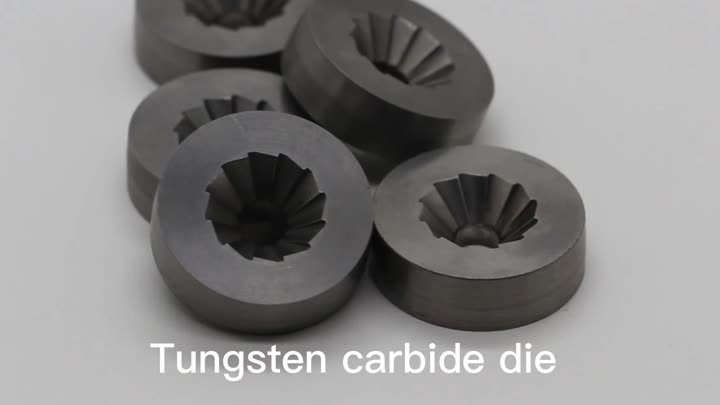 Tungsten carbide die