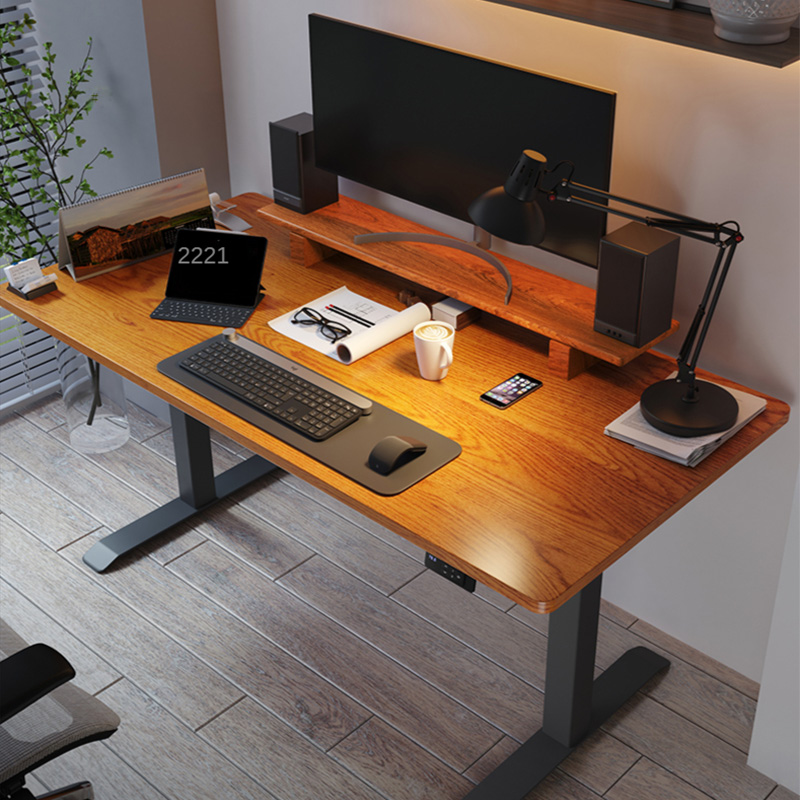 height adjustable computer table