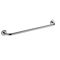 Zinc Alloy Round Silver Towel Bar for Bathroom1