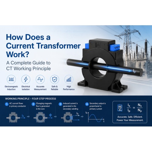 How Does a Current Transformer Work? A Complete Guide to CT Working Principle