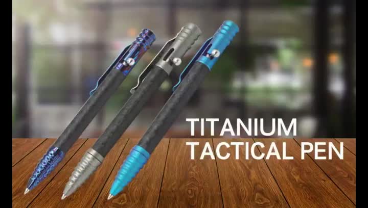 Stylo tactique en titane