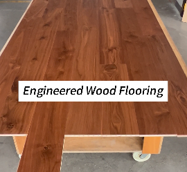 Engineered wood flooring