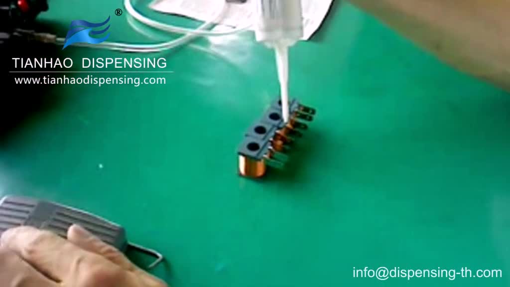 Glue dispenser with analog timer-TianHao Dispensing Robot