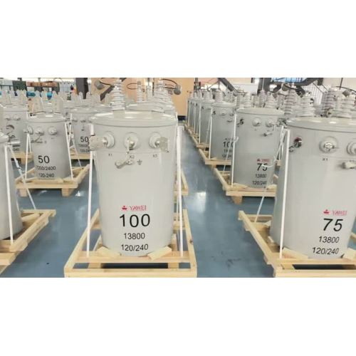 100 кВА 13800 В 120/240 В