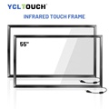 YclTouch Factory Sale Direct Sale Plug and Play 20 Puntos 55 pulgadas IR Touch Screen Frame1