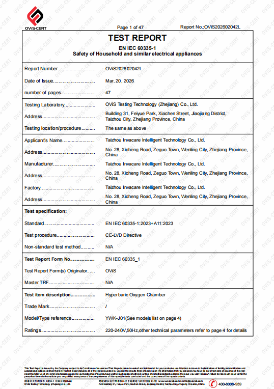 TEST REPORT