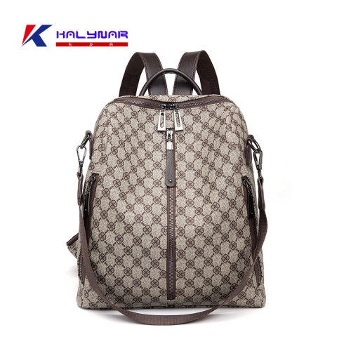 fashion leather backpack for women