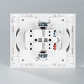 EU Standard 10A PC Plate Electrical Switches - 1 Way & 2 Way Wall Light Switches1