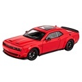 1/24 Scale Hellcat Diecast Metal Car with Sound, Light, Pullback, and Opening Doors1