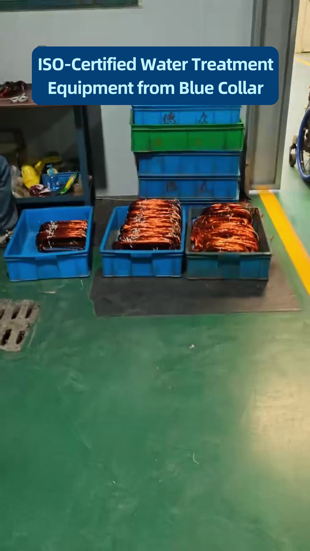 Projetos de tratamento orientados para a reciclagem de água para reduzir os volumes gerais de entrada de água doce das instalações