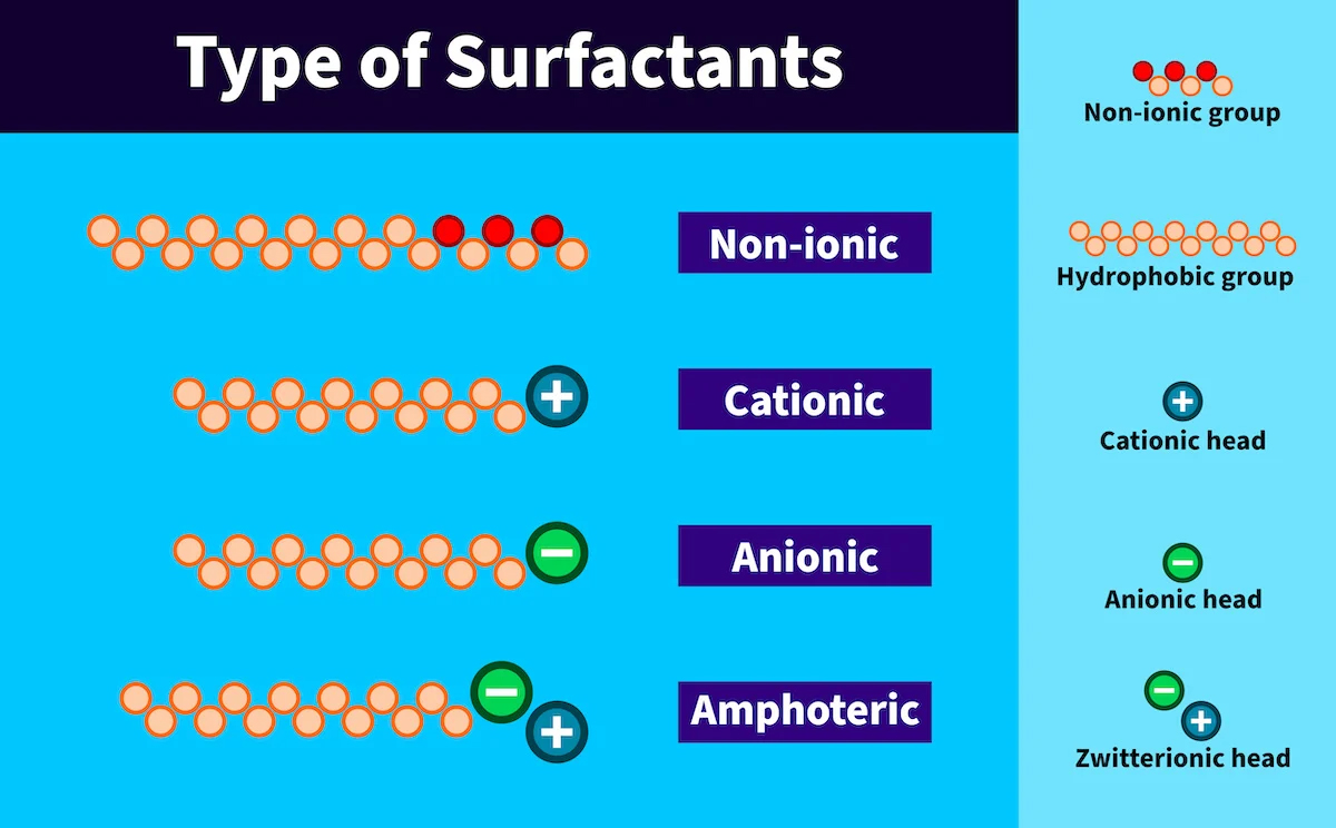 Surfactants Explained: Four Types Driving Cosmetics and Cleaning