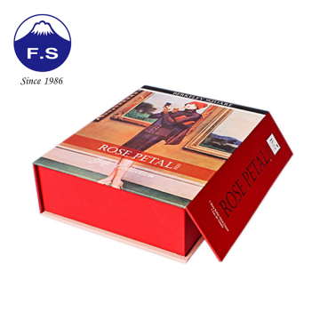 The Usage of Luxury Fancy Gift Christmas Rigid Paperboard Book Box