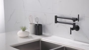 11008 Kitchen faucet Black