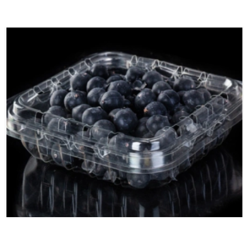 Cara sempurna untuk mengemas blueberry: wadah clamshell