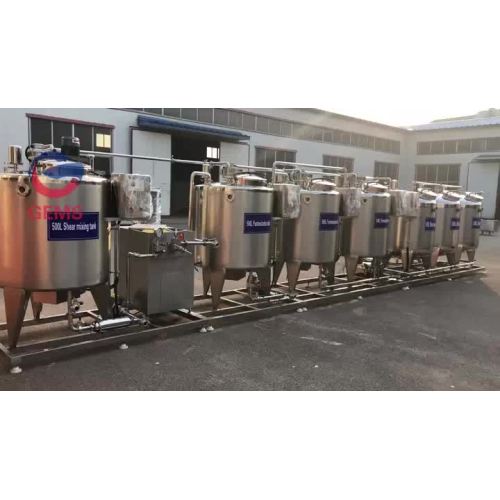 milk tank milk cooling pasteurizer milk production line.mp4