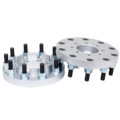 BOTRAK 1.5" Wheel Adapters Fit Chevy GMC Sierra Dually Rear Wheels (8-10 Lug, 8x180 to 10x285)1