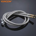 Braided Hose EPDM Inlet for Basin and Kitchen Faucets 304 Stainless Steel Silver1