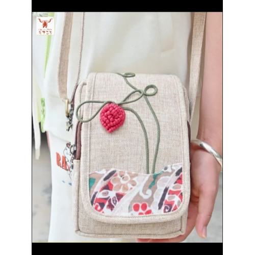 B326 CM SJW Bolso bandolera con solapa