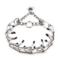 Silver Plated Adjustable Chain Training Collar for Dogs (2.5-4mm Wide)1
