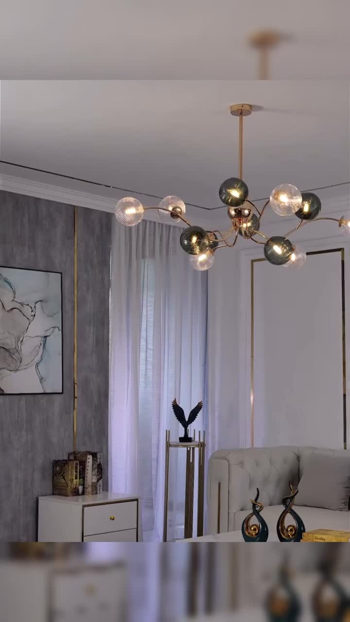 moderno lampadario elegante francese