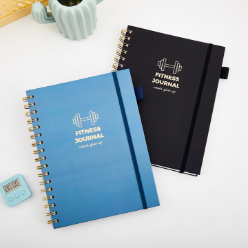 Paper Hardcover Fitness Journal