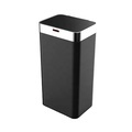 Energy-Saving 25L/45L Kitchen Waste Bin: Sensor-Activated, Square Design, Stainless Steel Trash Can - Wholesale Options Available1