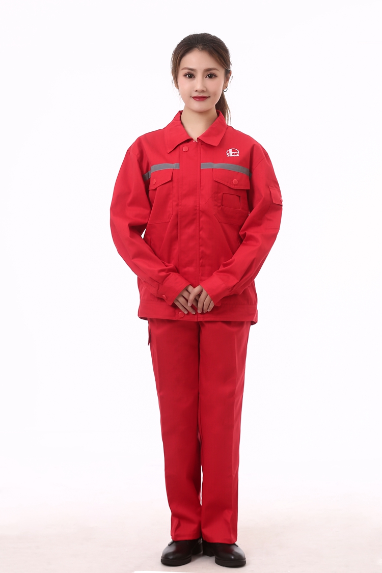 Unique Design Hot Sale Flag Red Oil Field AntiStatic Clothes 