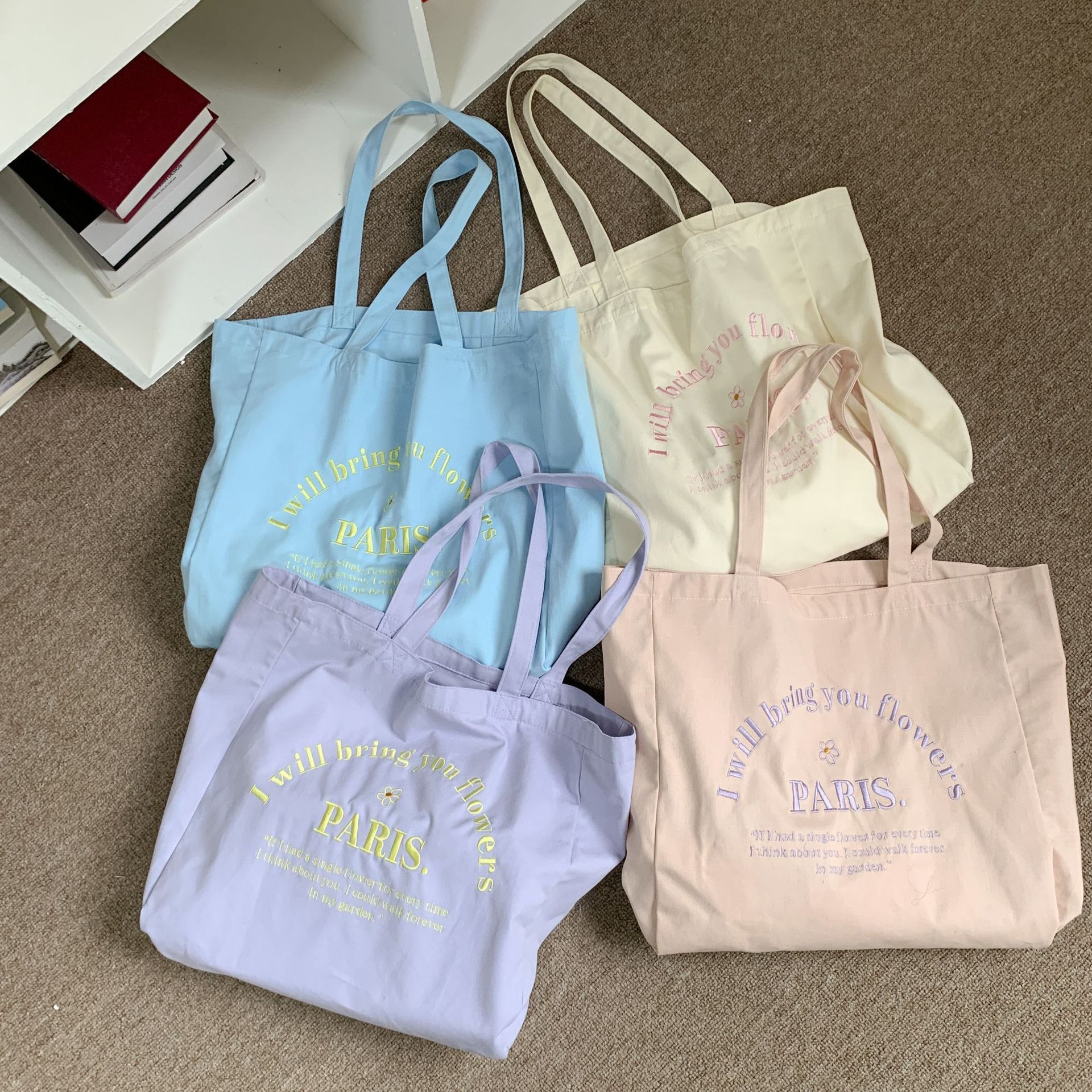 パリキャンバスバッグ
