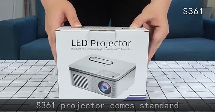 Proyector 1080p para cine en casa