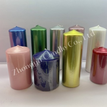 Colorful Pillar Candle Candle factory