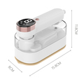 Portable Digital Display Steamer and Flat Iron 2-in-1 Design with 180° Rotating Handle1