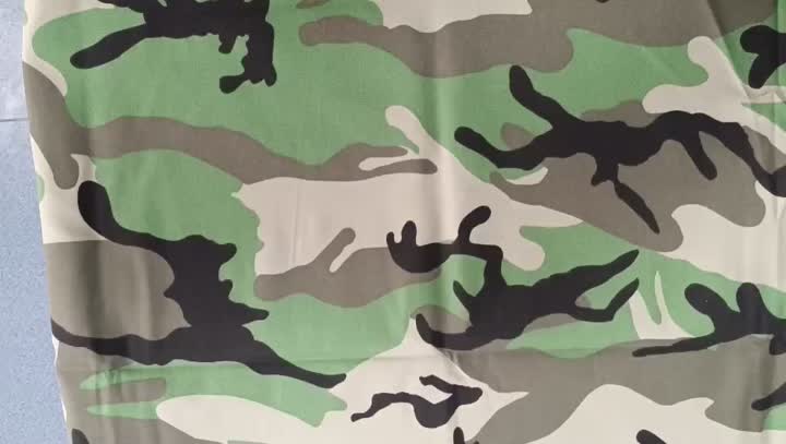 Tela de camuflaje de desierto impreso